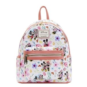 Loungefly Disney Parks Mickey Minnie Mouse Mini Backpack